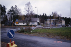 Liikennejärjestelyt Peltolan paikalle rakenettuun liikekeskukseen ovat vielä kesken. Kuva Tuusulan museo, Jaana Koskenranta